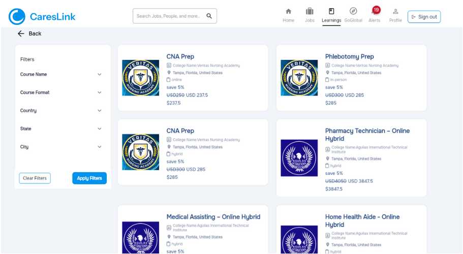 Explora cursos y oportunidades